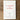 Carnet «Les Plaisirs et les Jours»